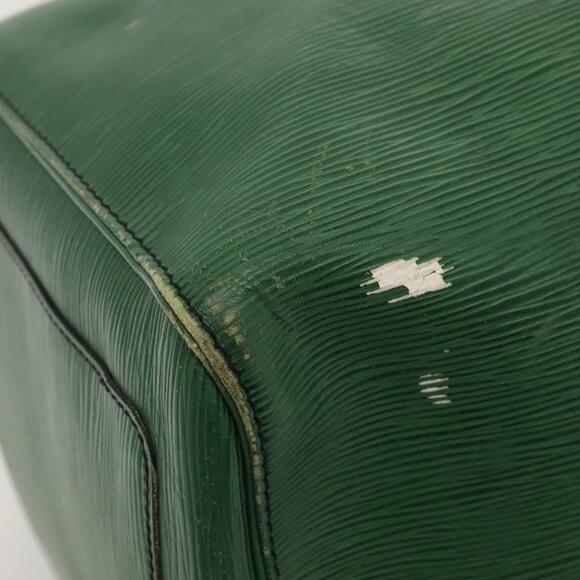 LOUIS VUITTON Epi Keepall 60 Boston Bag Green M42944 - Picture 9 of 16
